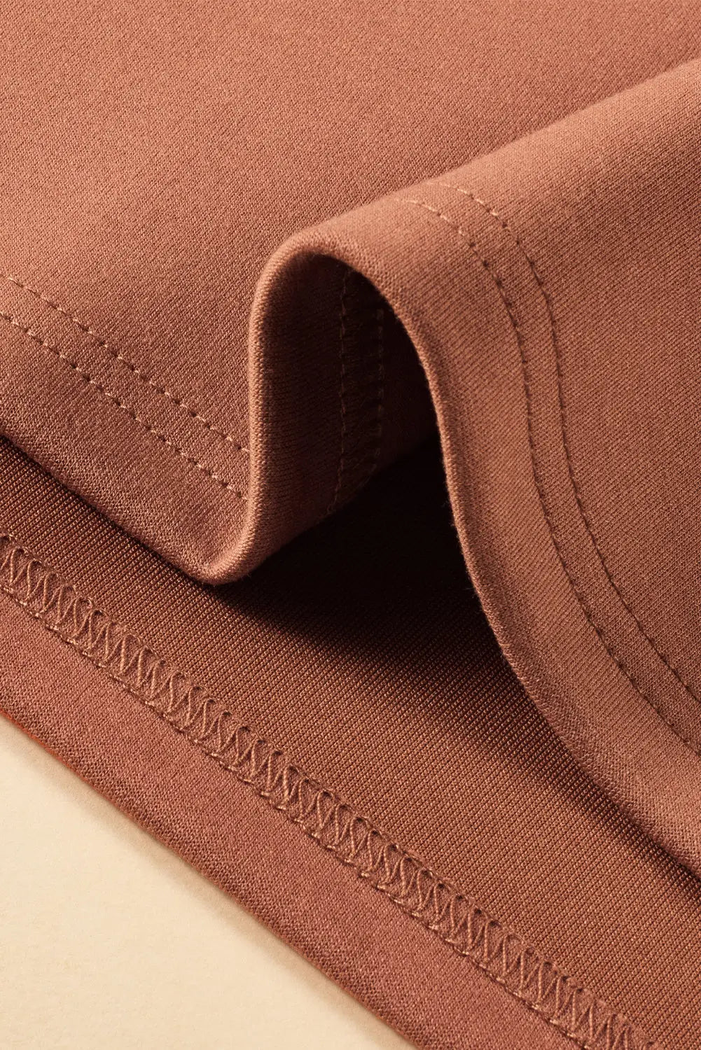 Gold Flame Plus Size Colorblock Exposed Seam Quarter Zip Sweatshirt Dear-Lover Dropshipping