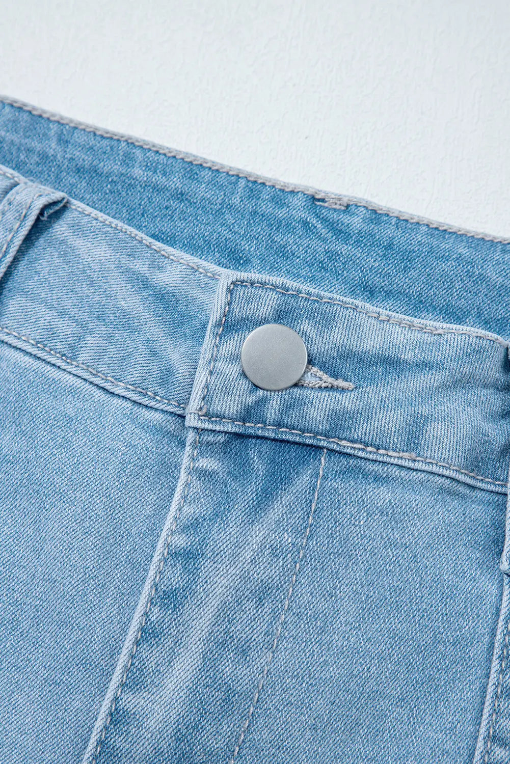 Beau Blue High Rise Barrel Relaxed Patch Pocket Jeans Dear-Lover Dropshipping