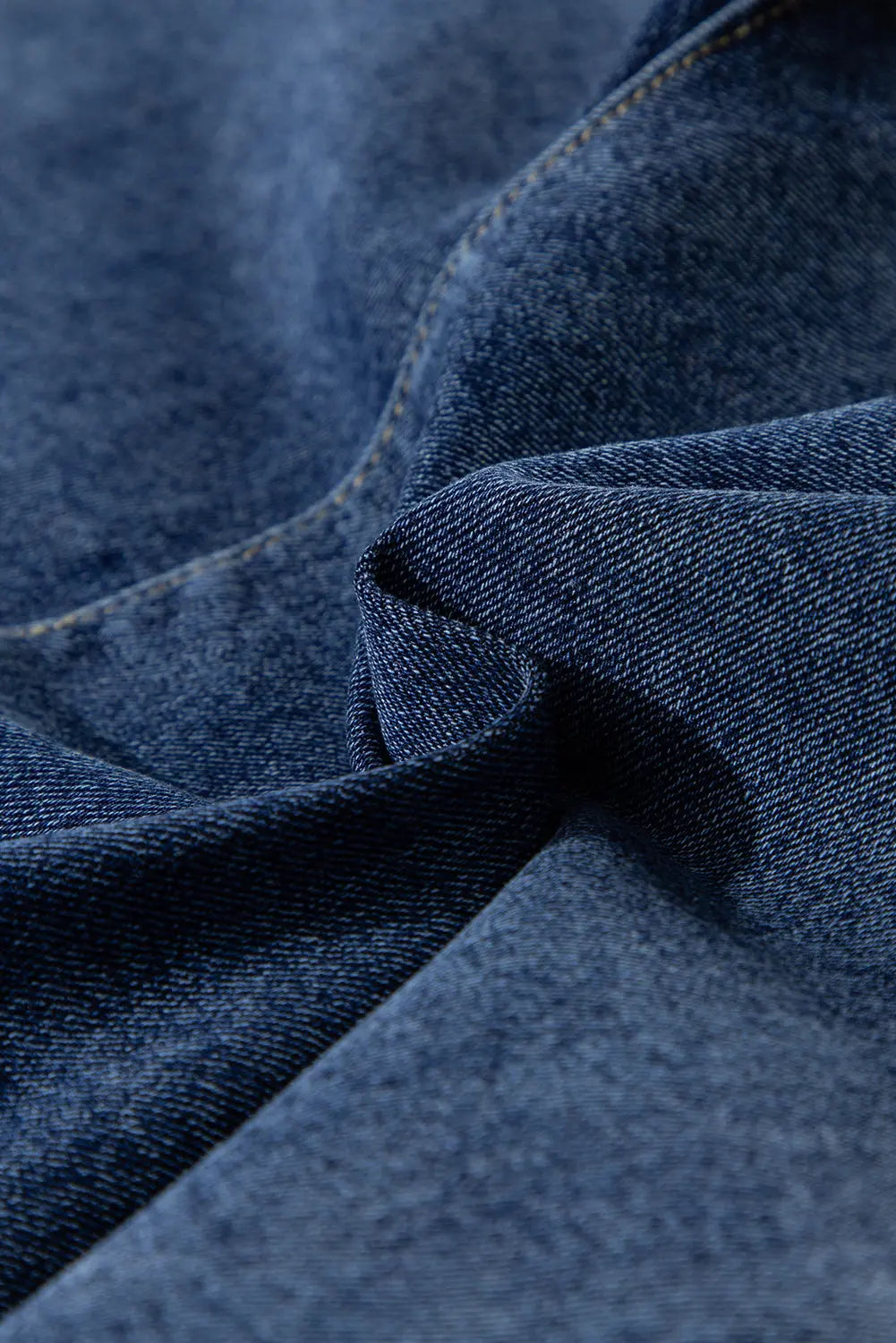 Ashleigh Blue Faux Wrapped Mini Denim Skort Dear-Lover Dropshipping