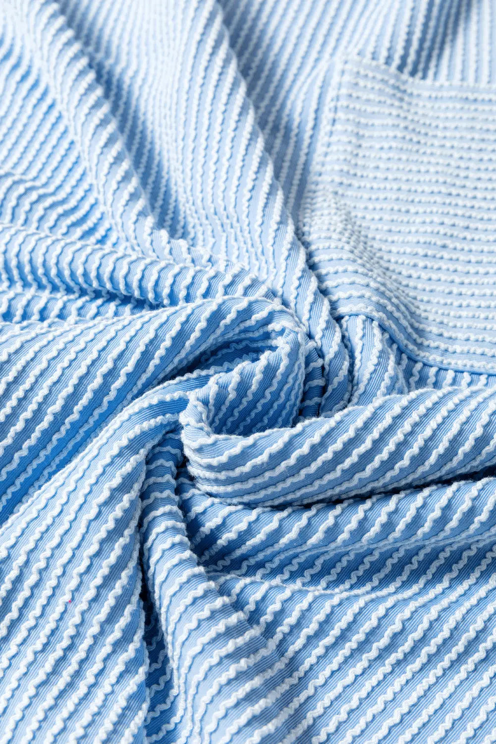 Myosotis Plus Size Ribbed Textured Long Sleeve T Shirt Dear-Lover Dropshipping