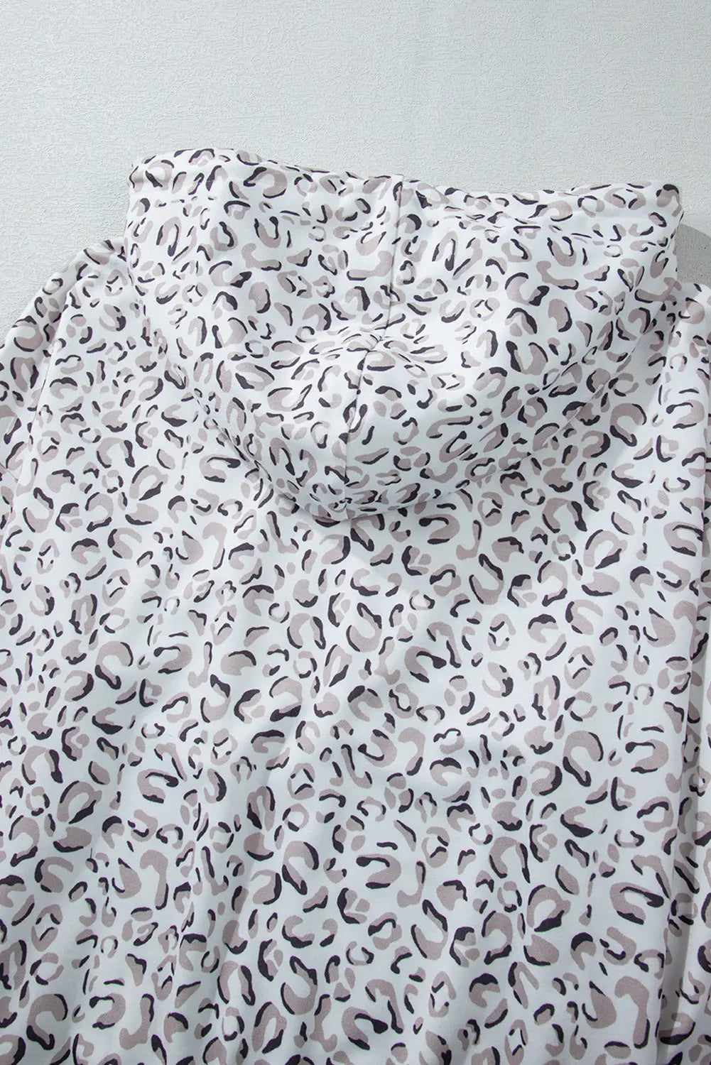 White Classic Leopard Hoodie and Shorts Set Dear-Lover Dropshipping