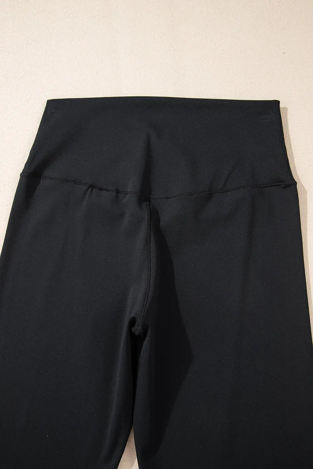 Black V Shape High Waist Flared Leggings Dear-Lover Dropshipping