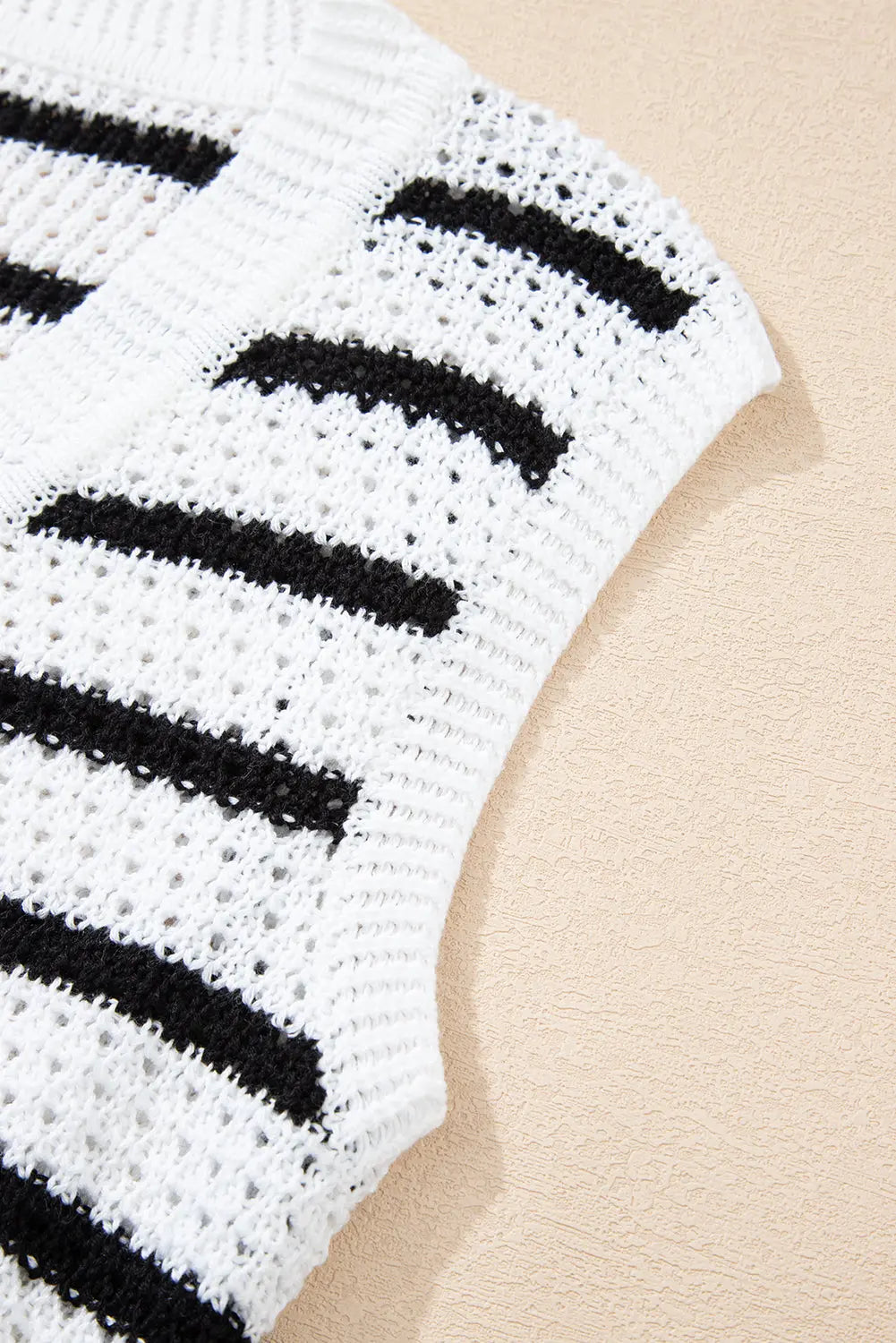 Black Stripe V Neck Gold Buttons Elegant Sweater Vest Dear-Lover Dropshipping