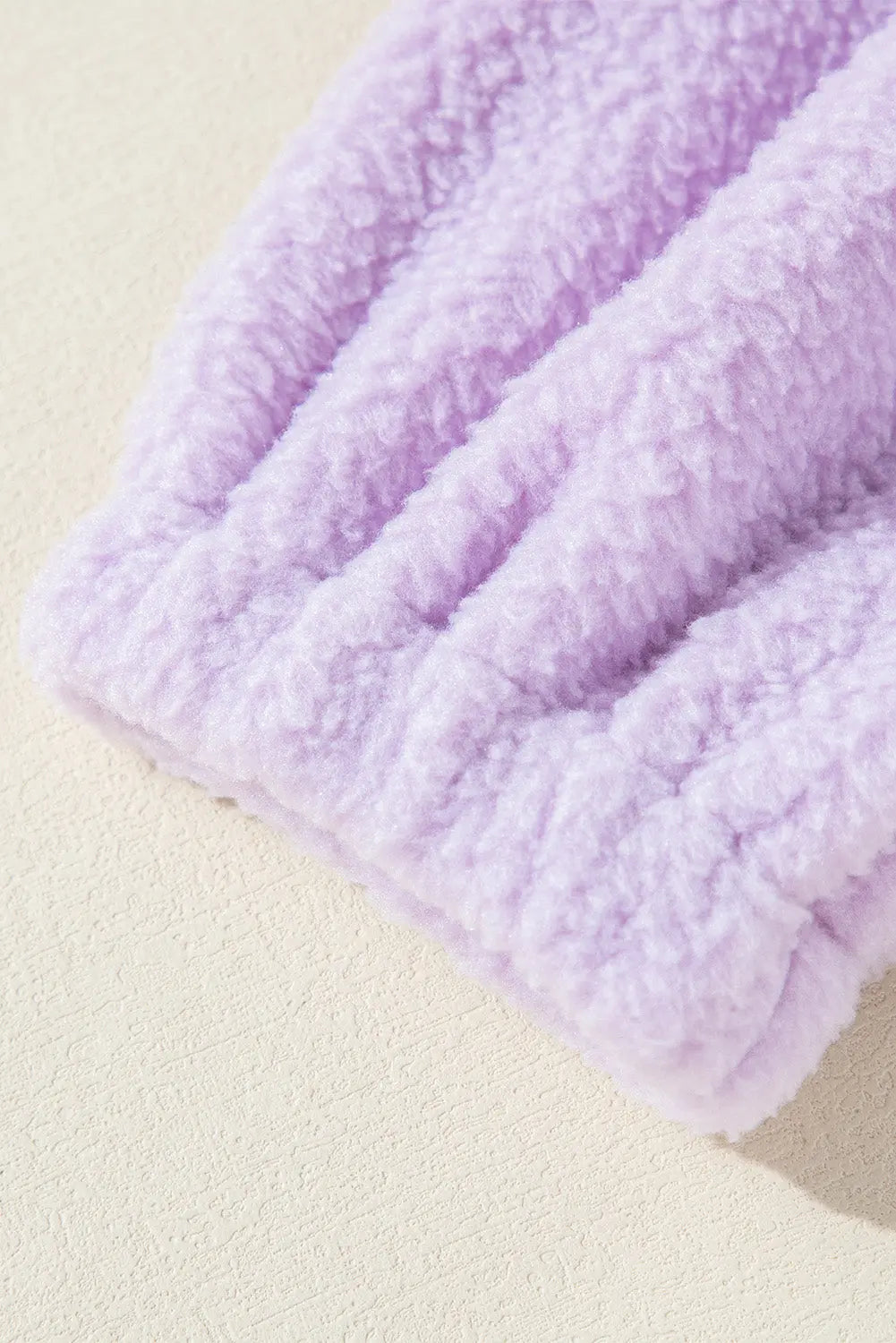 Lavendula Zipped Patch Pocket Fuzzy Drawstring Hoodie Dear-Lover Dropshipping