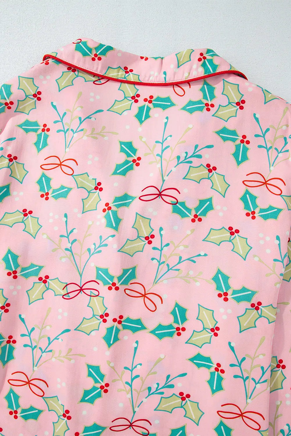 Multicolour Floral Christmas Pajamas Set Dear-Lover Dropshipping