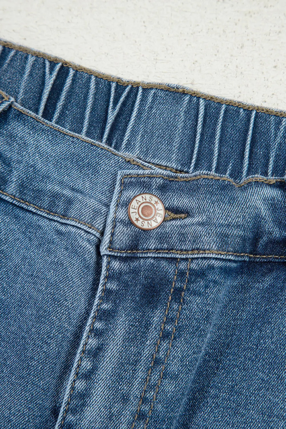 Stone Blue Star Patchwork Cropped Wide Leg High Waist Jeans Dear-Lover Dropshipping