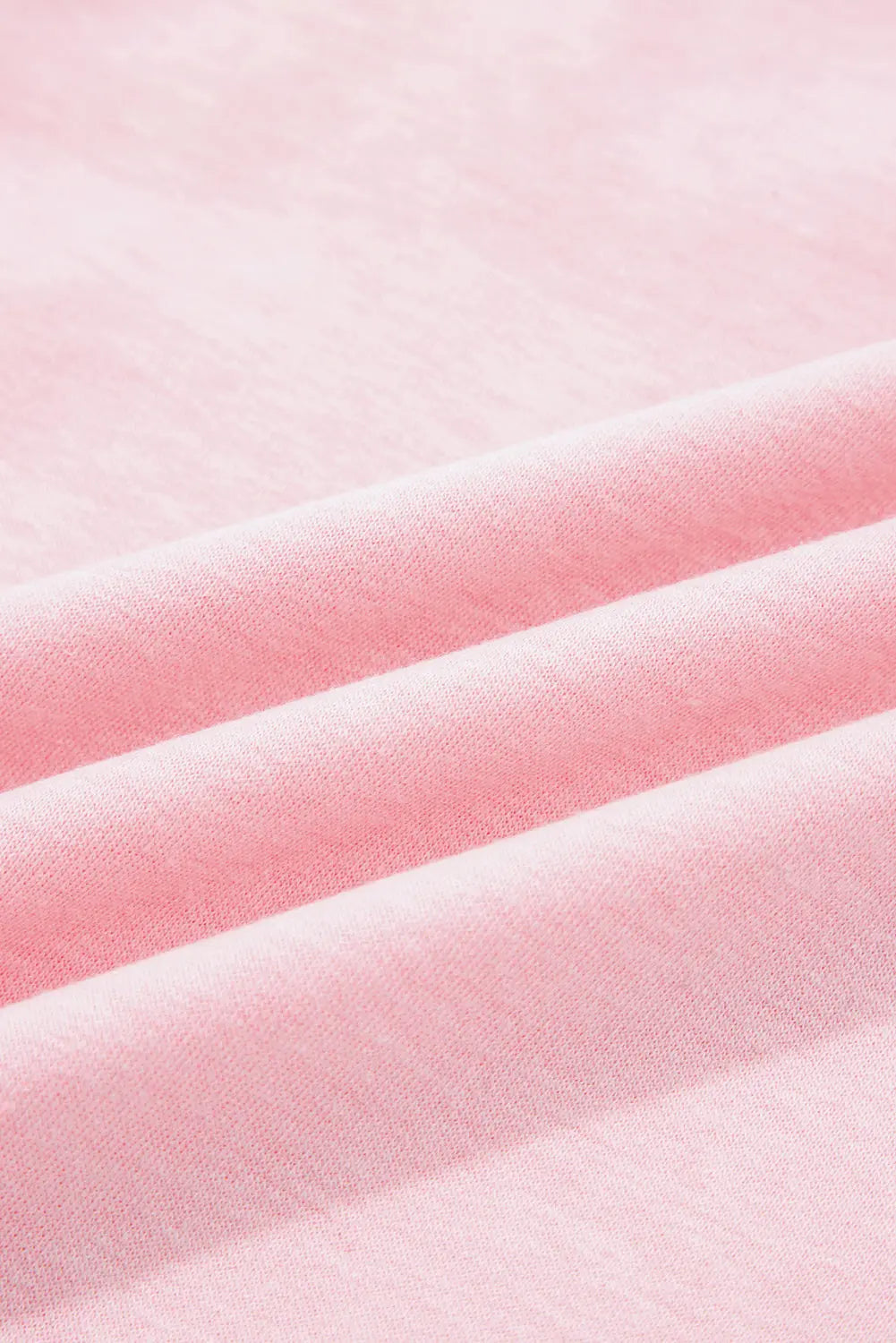 Light Pink Floral Colorblock Patchwork Chest Pocket Notched Neck Long Sleeve Top Dear-Lover Dropshipping