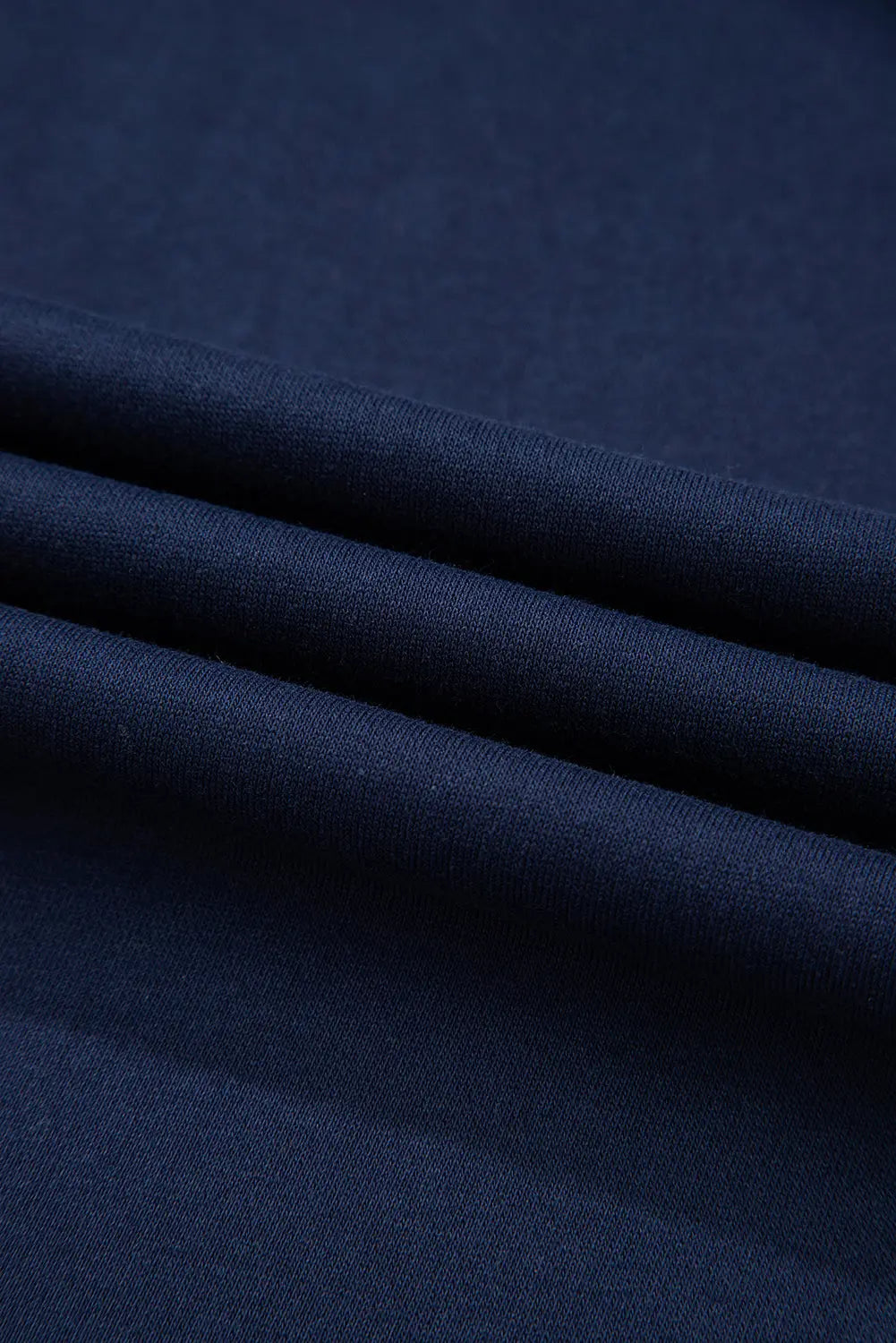 Dirty blue Varsity Striped Detail Crewneck Pullover Elastic Sweatpants 2pcs Outfit Dear-Lover Dropshipping