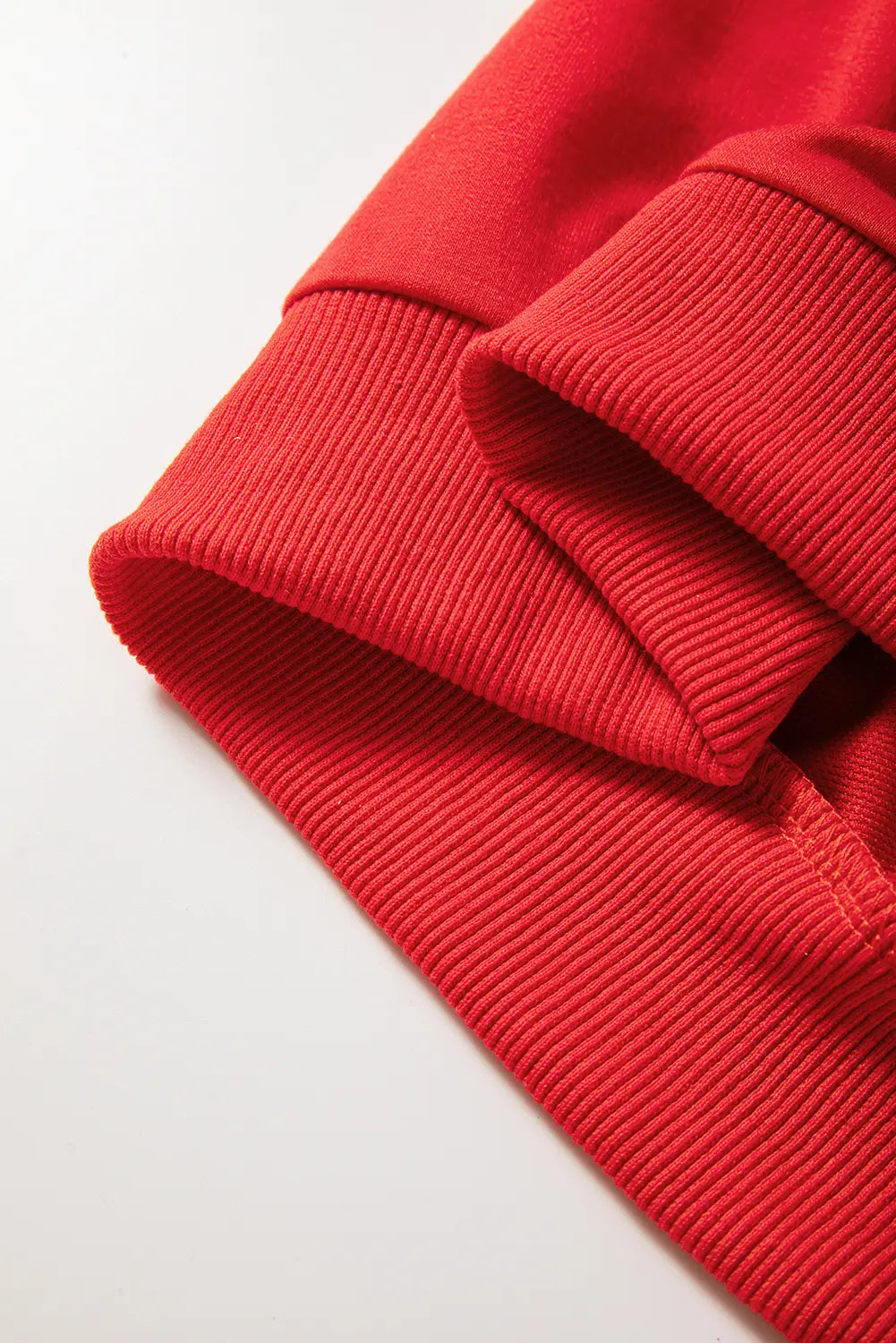 Fiery Red Sequined Santa Claus Long Sleeve Christmas Sweatshirt Dear-Lover Dropshipping